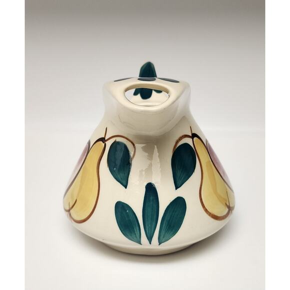 Purinton Pottery 3 QT Dutch Jug Pitcher Apple Pear Ice Lip Slipware - Picture 4 of 7